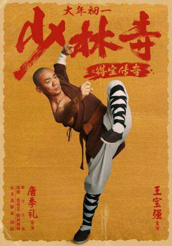 Южный Шаолинь и суровые воины Будды - Обложка (постер)